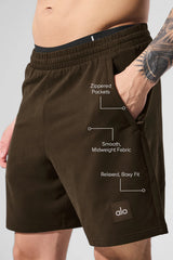 7" Double Take Short - Espresso