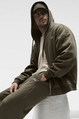 Accolade Full Zip Hoodie - Olive Tree