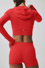 Alosoft Sincere Fitted Jacket - Bright Red