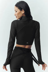 Airlift Winter Warm Ski Time Long Sleeve - Black
