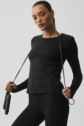 Alosoft Finesse Long Sleeve - Black