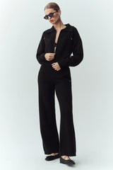Cashmere Radiate Jacket - Black