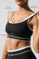 Airbrush Better Together Bra - Black/White