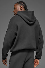 Scholar Hooded Sweater - Anthracite