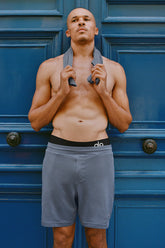 7" Conquer React Performance Short - Bluestone