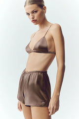 Silk Luminous Short - Alpine Cocoa