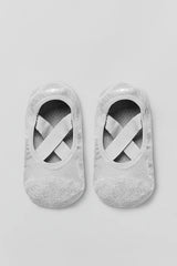 Women's Pivot Barre Sock - Athletic Heather Grey