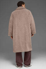 Oversized Sherpa Trench - Chai Latte