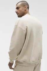 Accolade Crew Neck Pullover - Oatmeal Heather