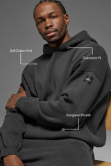 Scholar Hooded Sweater - Anthracite