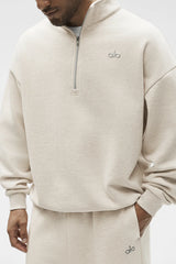 Accolade 1/4 Zip Pullover - Oatmeal Heather
