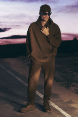 Edition Sueded Jogger - Espresso