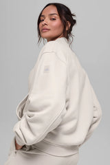 Renown Varsity Jacket - Bone