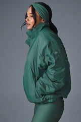 Latitude Light Weight 1/2 Zip Pullover Jacket - Winter Ivy