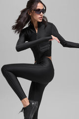 Airlift Ignite Zip Up Jacket - Black