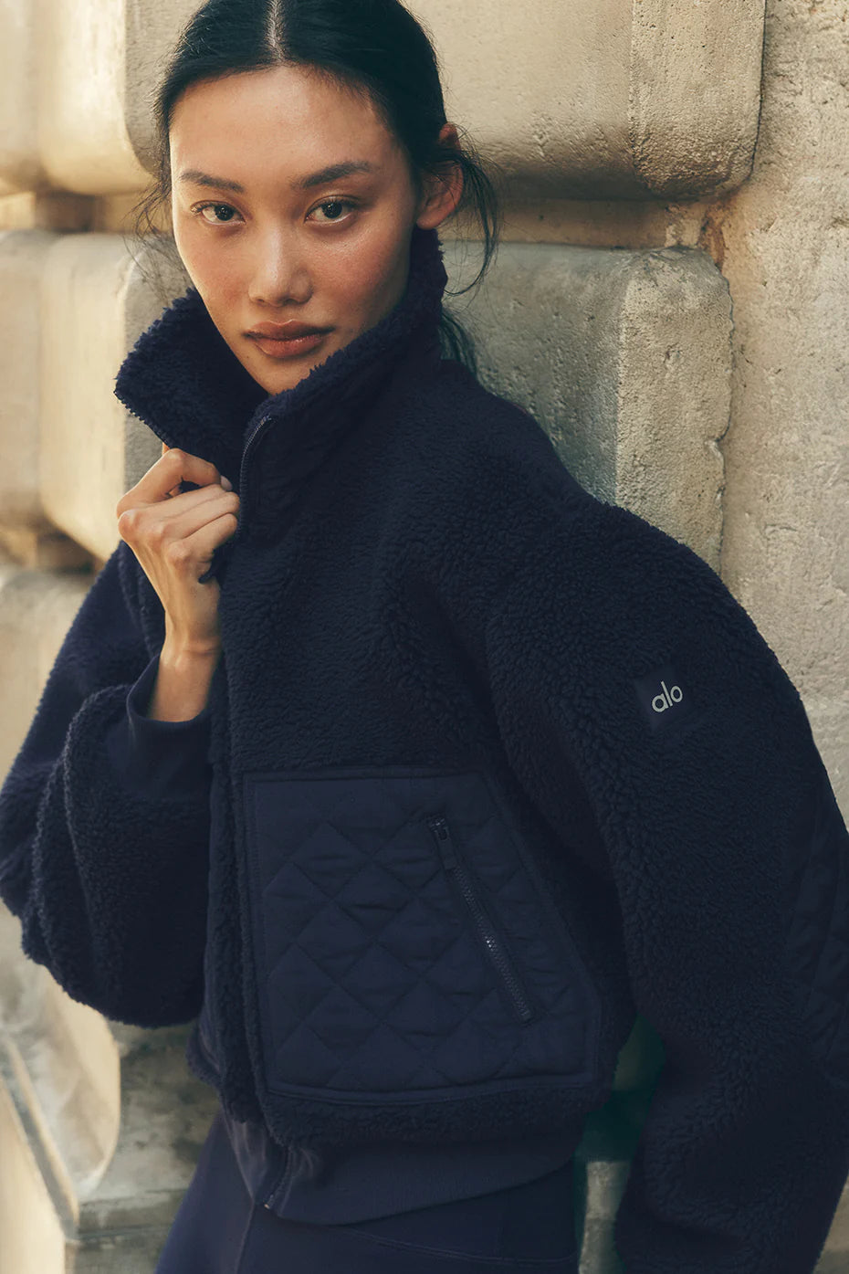 Sherpa Edge Bomber - Navy