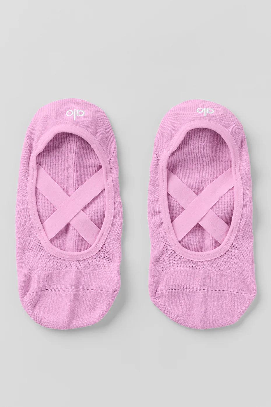 Women's Pivot Barre Sock - Candy Heart Pink